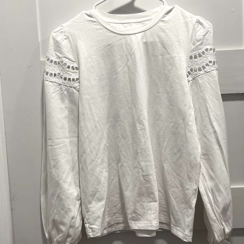 White Girls dress shirt size 14